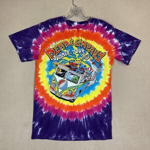Liquid Blue Shirt Mens Small Multicolor Dead & Company Final Tour‎ 2023 Tee